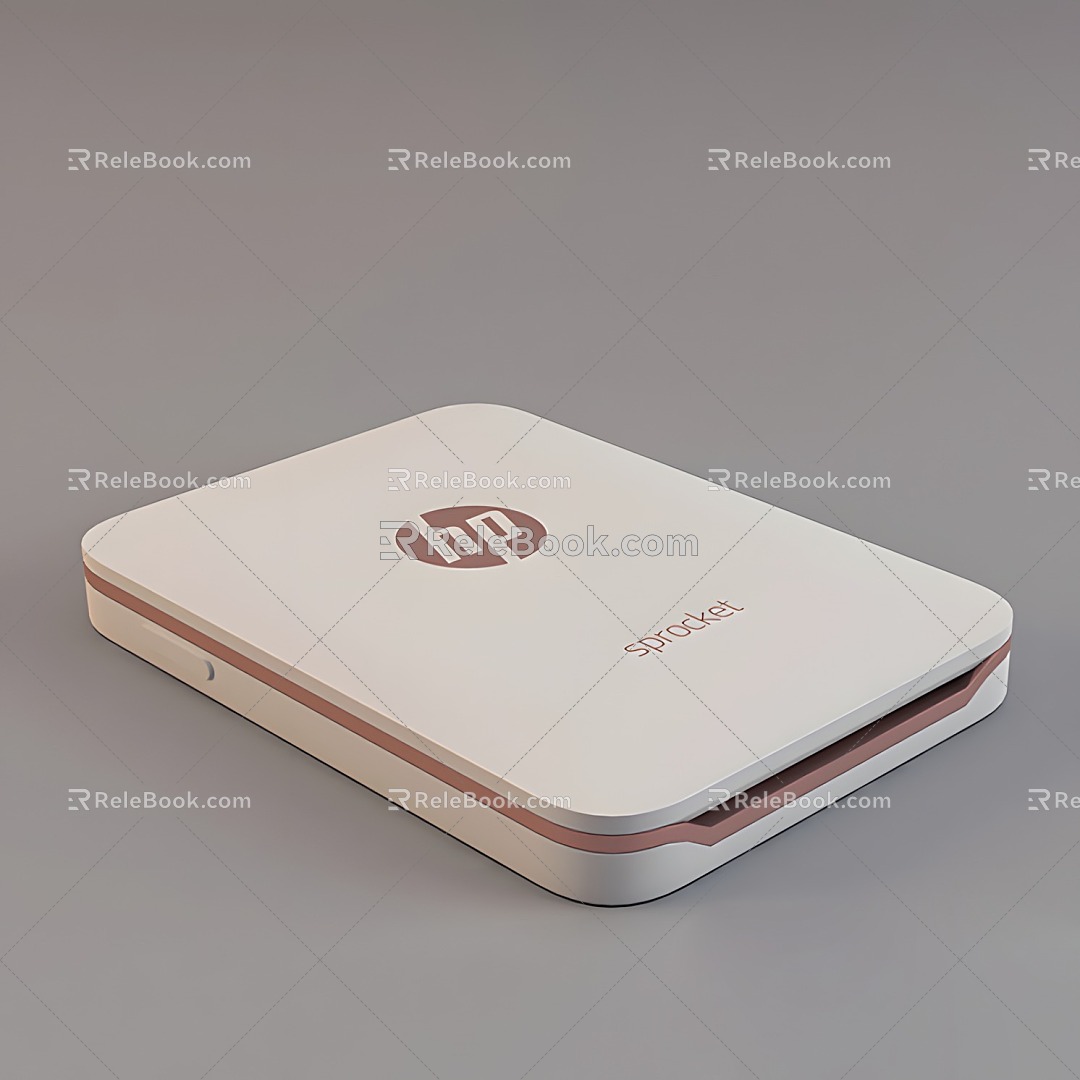 HP Printer Printer 3d model