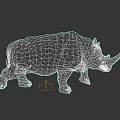 Realistic Reptile 3D Model With Detailed Skin Texture And Walking Stance