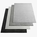 Modern Square Carpet Combo 3d model