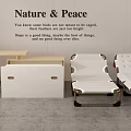 Modern Single Beds With White Mattress Gold Frame And Cabinet In Peaceful Room