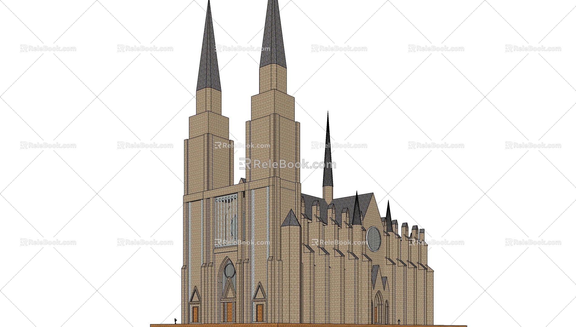 Church 3d model