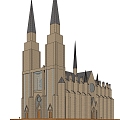 Church 3d model