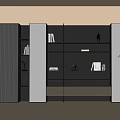 Bookcase 3d model
