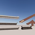 Traditional Chinese Architectural Roof Components With Wooden Brackets And Eaves Designs