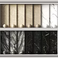 Natural Stone And Wood Texture Samples With Various Patterns For Interior Design