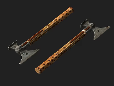 Modern Axe Warhammer Axe 3d model Modern Axe Warhammer Axe 3d model