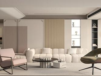 Living room 3d model