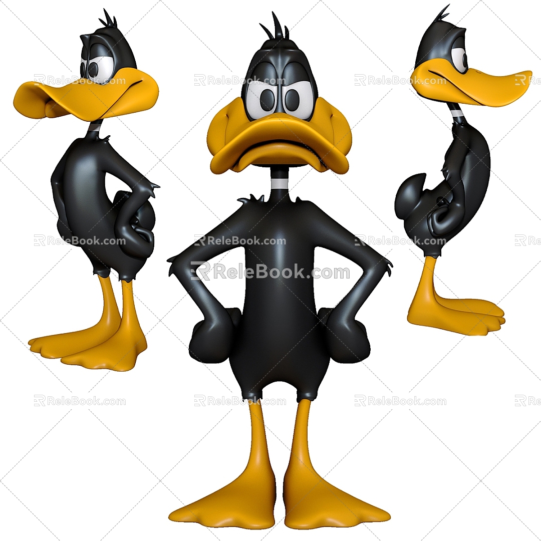 Doll Duck 3d model