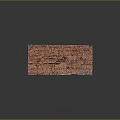 Vintage Distressed Red Brick Wall With Aged Texture And Weathered Surface