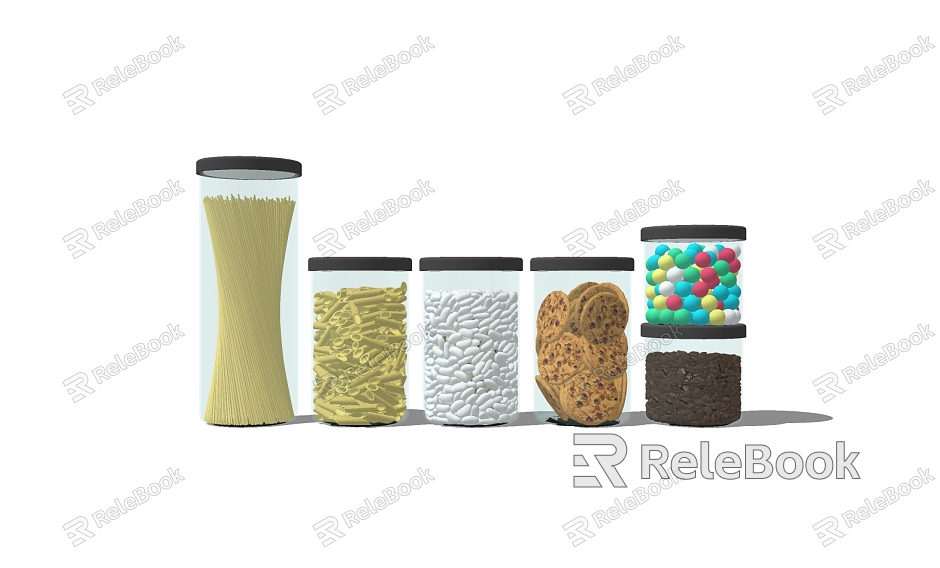 Modern Seasoning Bottle Kitchen Seasoning model