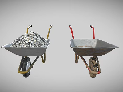 Modern Trolley Cart 3d model