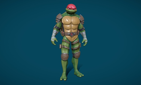 Movie and TV Teenage Mutant Ninja Turtles Raphael 3d model