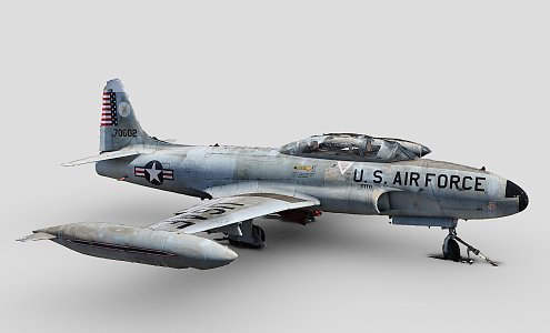 Aircraft Fighter 3d model