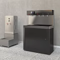 Stainless Steel Water Dispensers For Daily Use With Multiple Taps And Floor Standing Design