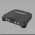 Nintendo Modern Gray Electronic Gaming Console With Multiple Buttons And Display Screen