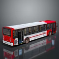 Bus School Bus Van Box Bus Tourist Bus Coach 3d model