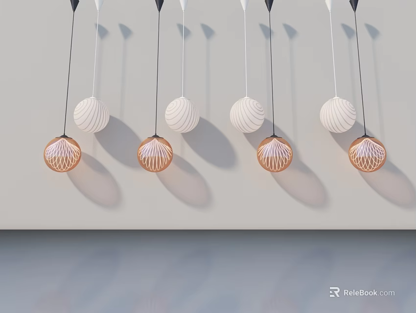 Elegant Modern Kitchen Hinged Door With Sleek Design And Premium Material 3d model