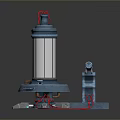 Sci-fi Capsule Space Capsule Hibernation Capsule Freezing Capsule Rest Capsule Rest Capsule 3d model