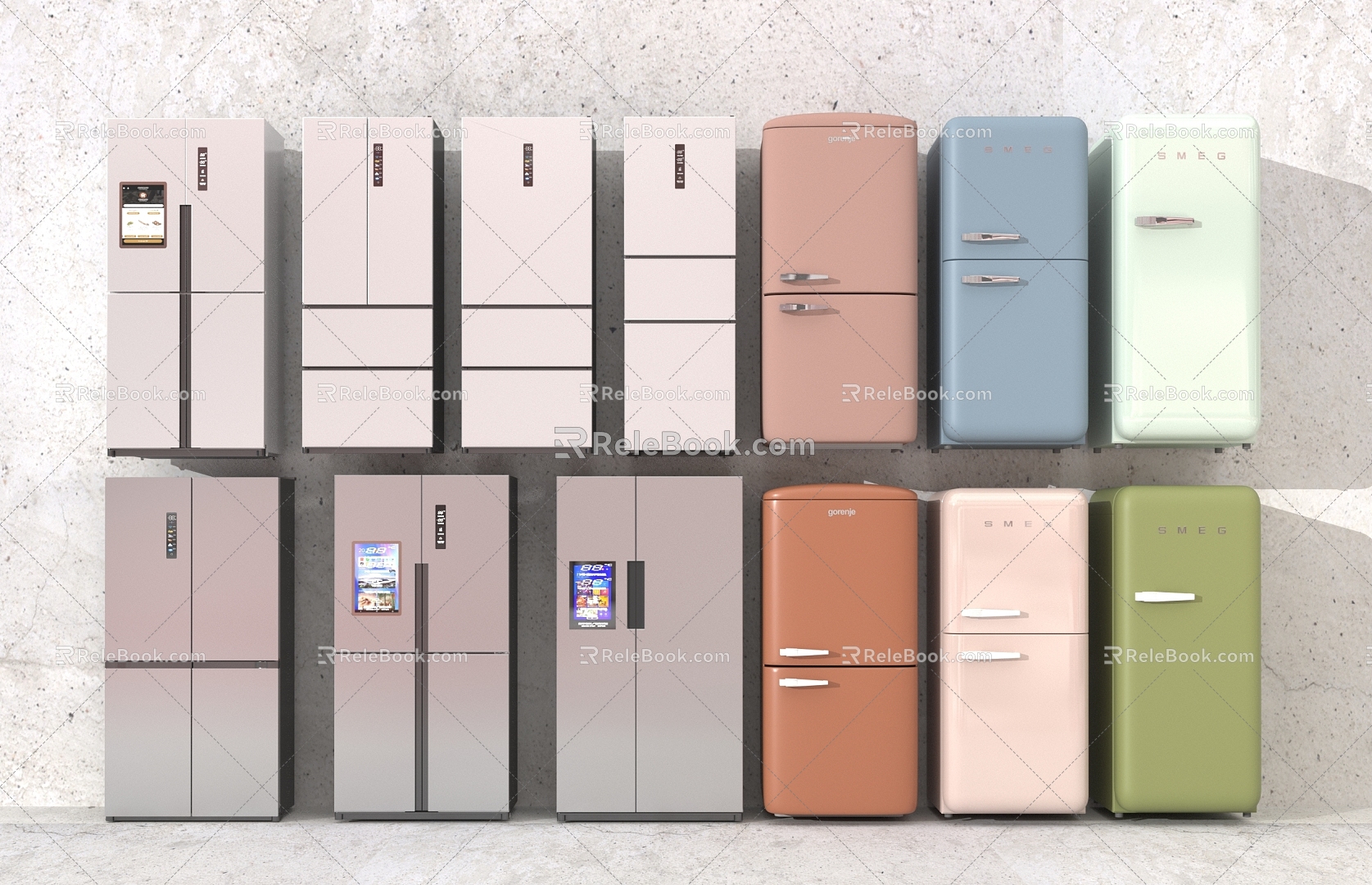 Refrigerator 3d model