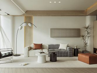 The Silent Living Room 3d model