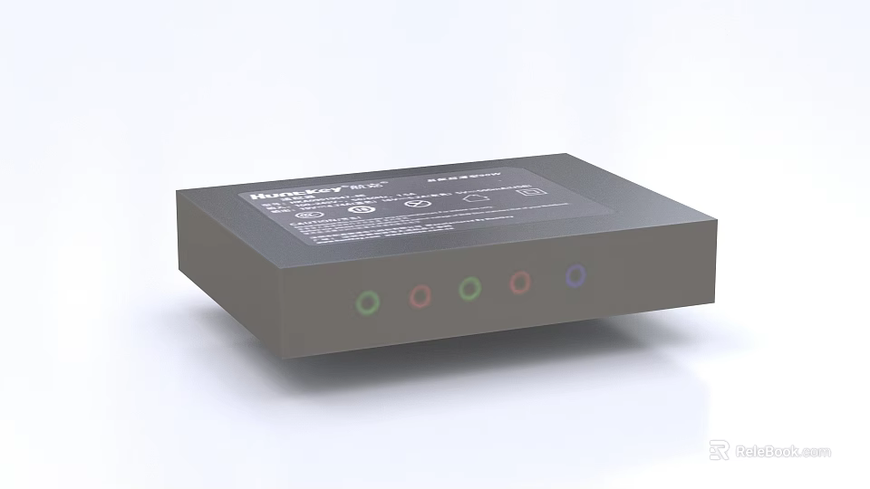 Professional Gray Hardware Tools Device With Colored Buttons And Control Panel 3d model 