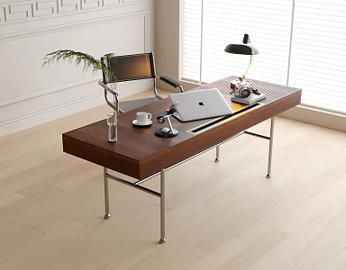 Modern Desk Chair Desk Ornaments 3d model