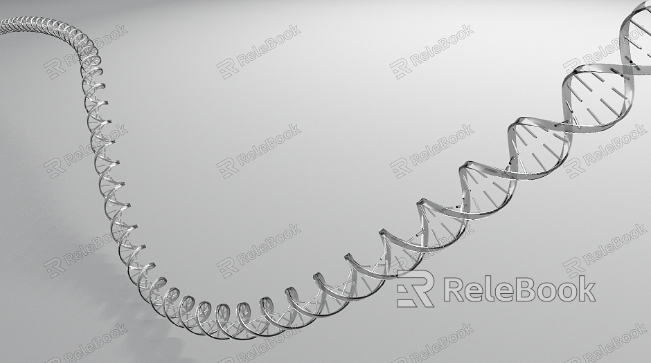 modern gene helix structure model