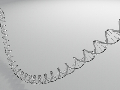 modern gene helix structure model