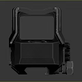 Tactical Red Dot Sight With Display Window And Adjustment Knobs