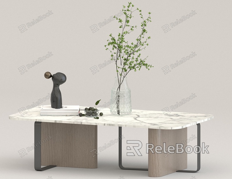 Marble Light Luxury Coffee Table model