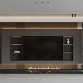Modern Living And Dining Room Interior With Sofa Coffee Table Chandelier And Decorative Wall