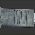 Industrial Electronic Device Featuring Green Digital Display Screen And Metal Casing Buttons Around