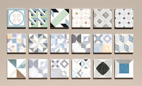 tile terrazzo tile 3d model