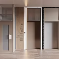 Modern Elevator 3d model