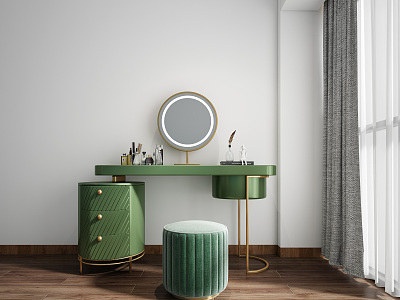 Light Luxury Dressing Table model