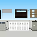 Different Garage Door Styles Featuring Roller Panel Wooden And Metal Designs