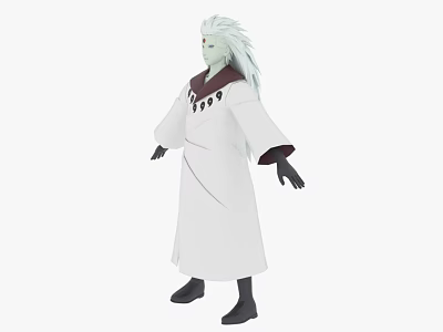 Modern Naruto Characters Uchiha Spot Lu Dou Uchiha Spot Lu Dou Pattern Naruto Characters 3d model