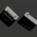 Game machine electronic chicken hand game machine hand game machine handheld game machine computer 3d model