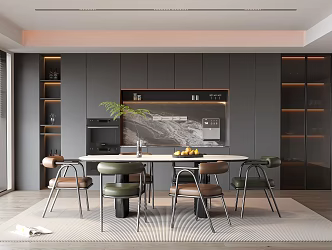 Modern Restaurant 3d model