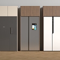 Embedded refrigerator 3d model