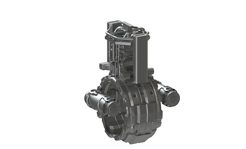 Modern Parts 3d model