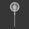Stainless Steel Industrial Thermometer With Dial Display And Long Probe For Temperature Measurement