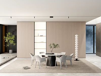 Modern Restaurant 3d model