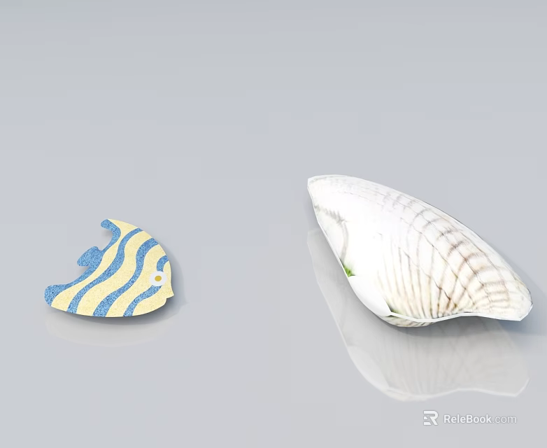 Modern Interior Swing Door Design With Smooth Surface And Simple Frame 3d model