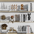 Modern ornaments combination furnishings ornaments decorative ornaments combination 3d model