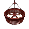 Modern Gold and Silver Chandeliers with Circular Metal Frames and Transparent Hanging Strands