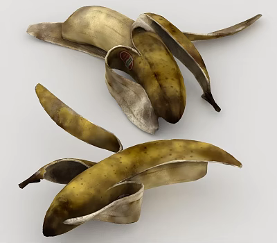 Banana fruit 3d model
