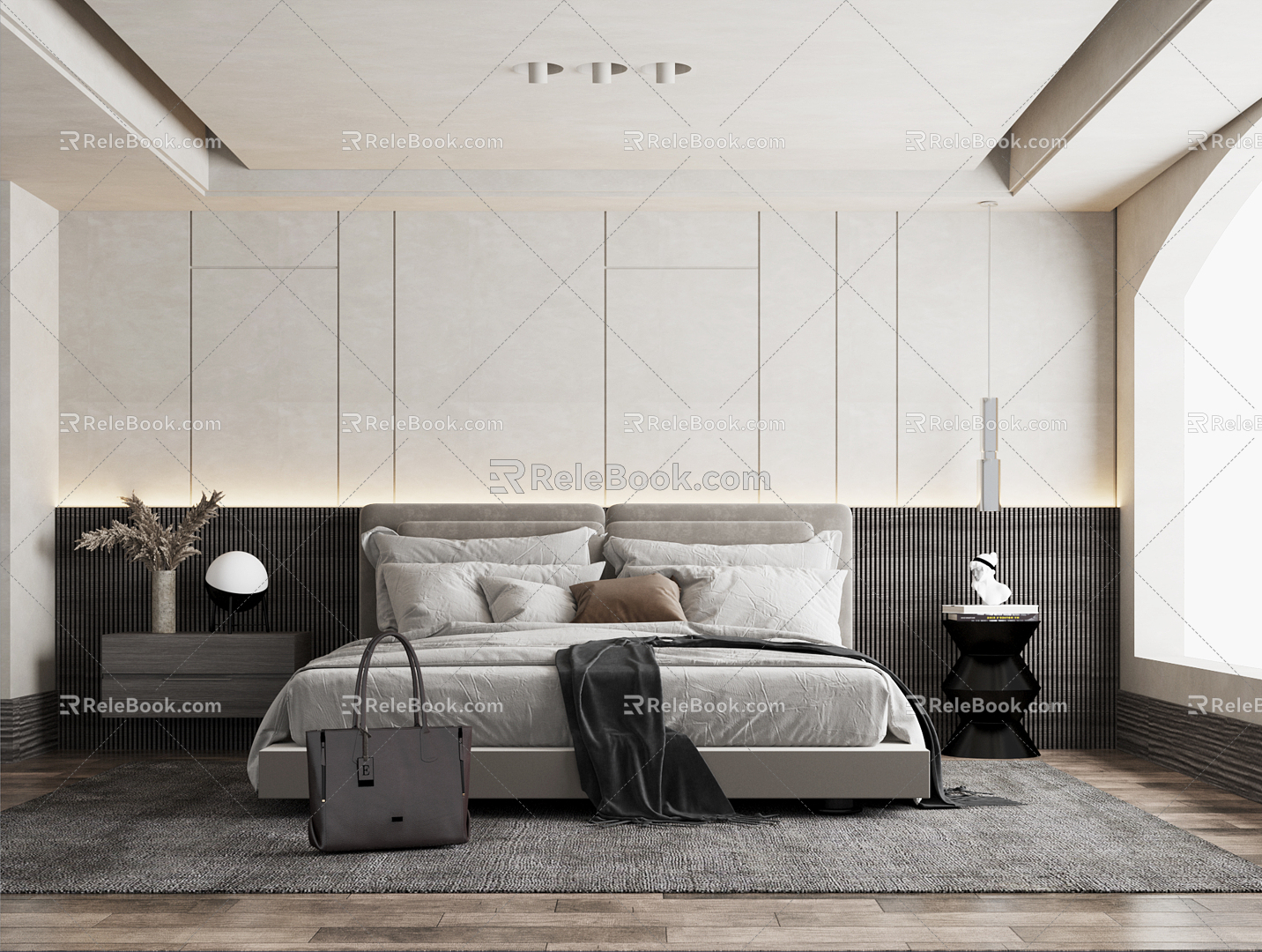 Modern Bedroom 3d model