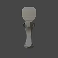 Futuristic Sci Fi Weapon With Intricate Metal Structure And Ergonomic Grip Design