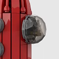 LEGO Toys Rocket Spacecraft Air Rocket Launch Cosmic Space Sky 3d model
